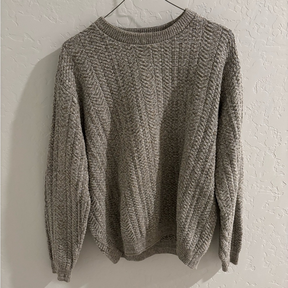 Oscar de la Renta Textured Knit Sweater
